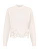 VALIANT MERINO LACE SWEATER