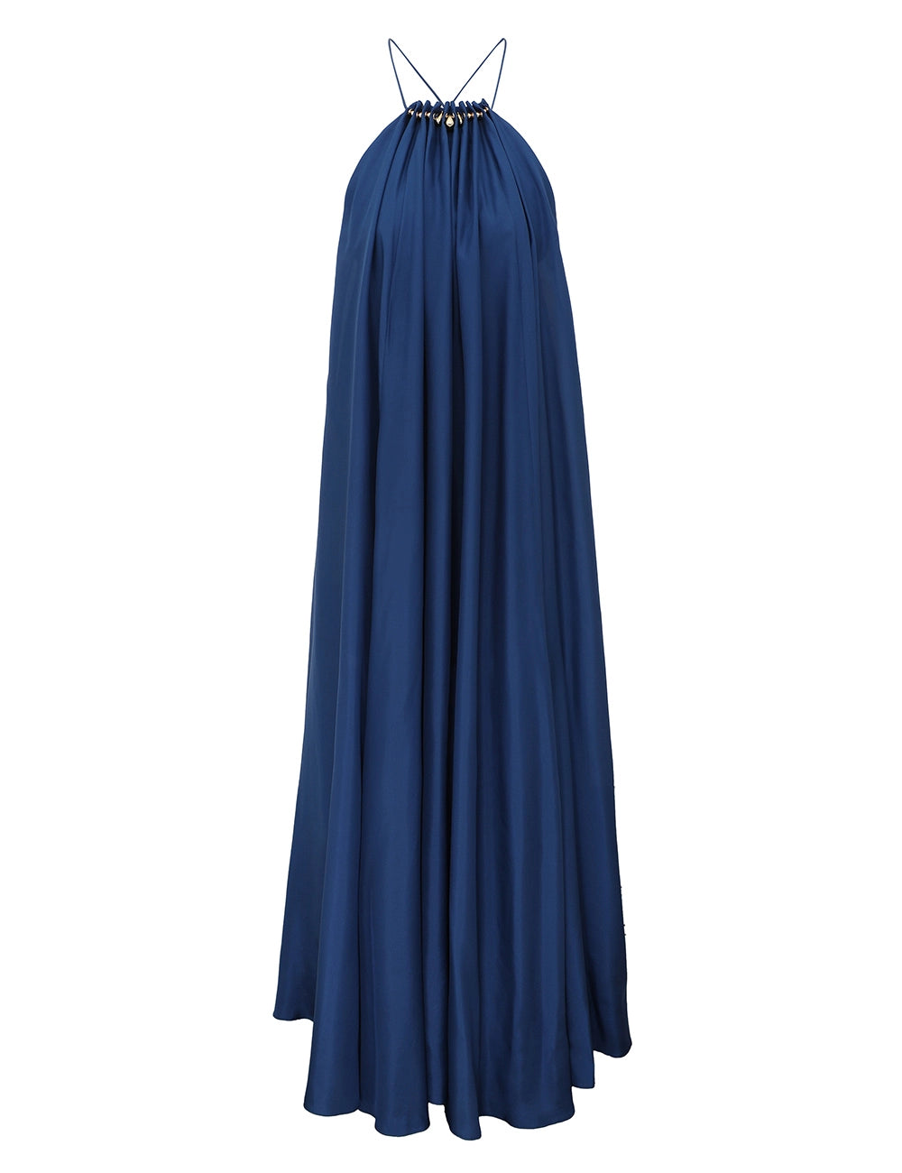 ASTER GATHERED BEAD MAXI DRESS