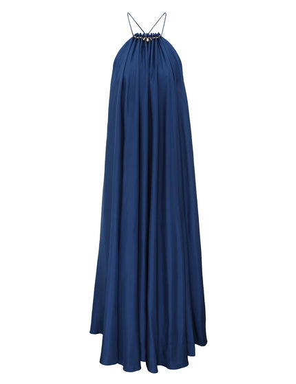 ASTER GATHERED BEAD MAXI DRESS