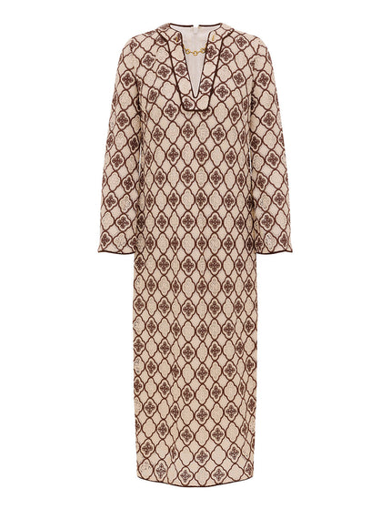 LUNA GUIPURE MIDI DRESS
