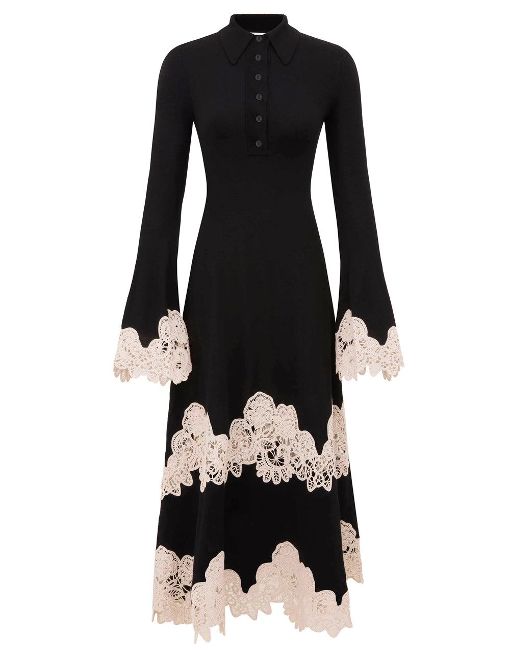 VALIANT MERINO LACE DRESS