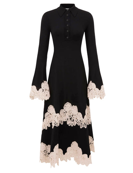 VALIANT MERINO LACE DRESS