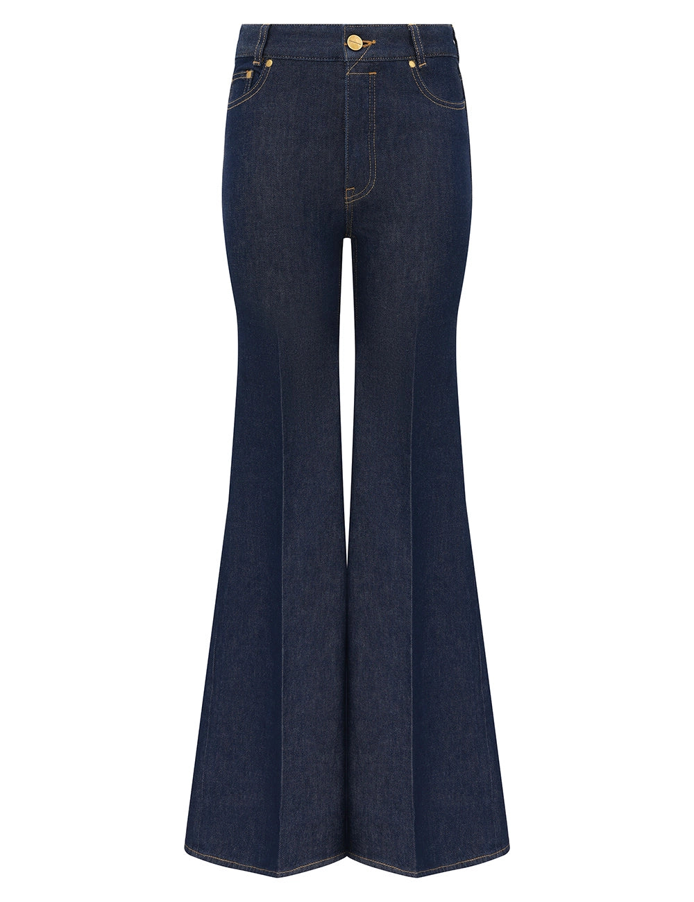 SLIM FLARE JEAN IN HARBOUR BLUE