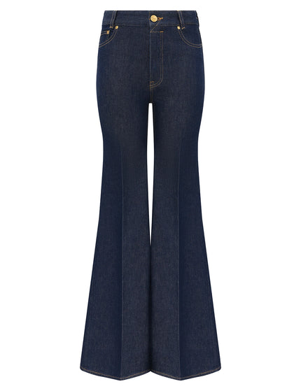 SLIM FLARE JEAN IN HARBOUR BLUE