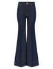 SLIM FLARE JEAN IN HARBOUR BLUE