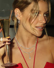 SHES AN ICON DOUBLE HOOPS