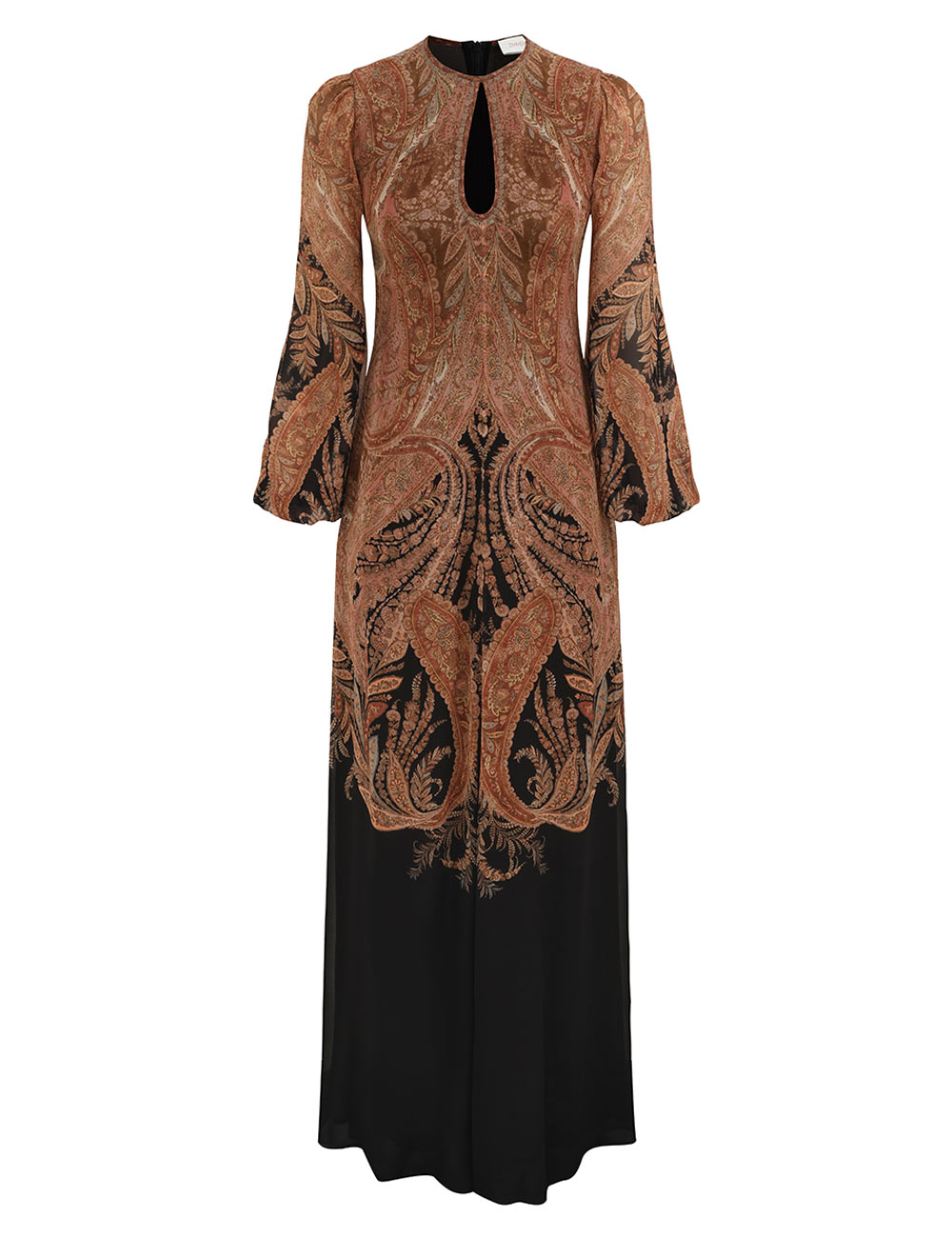HYPNOTIC CAPED MAXI DRESS