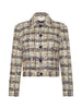 KASEY SEQUINED TWEED JACKET