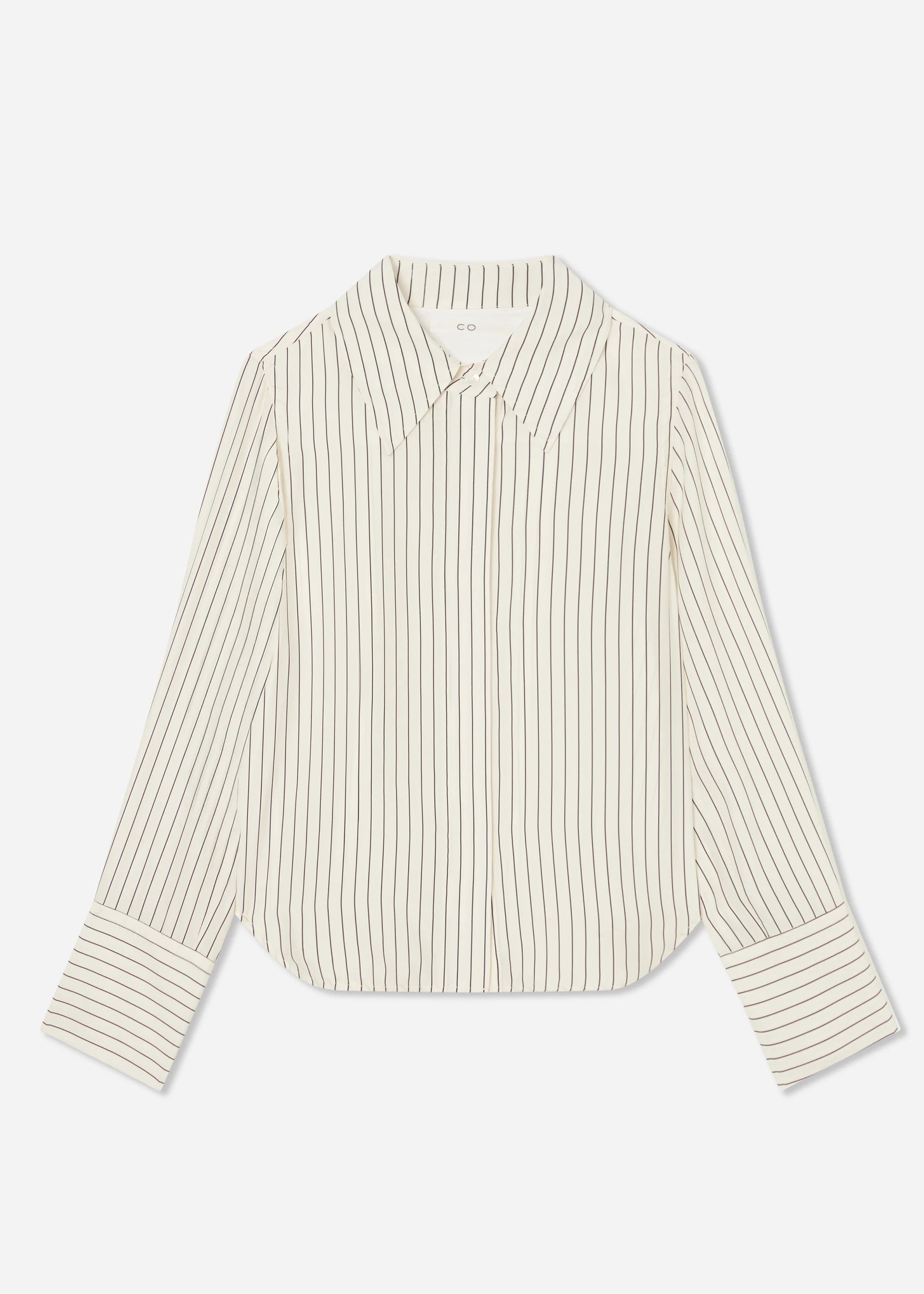 FITTED CLASSIC SHIRT IN SILK