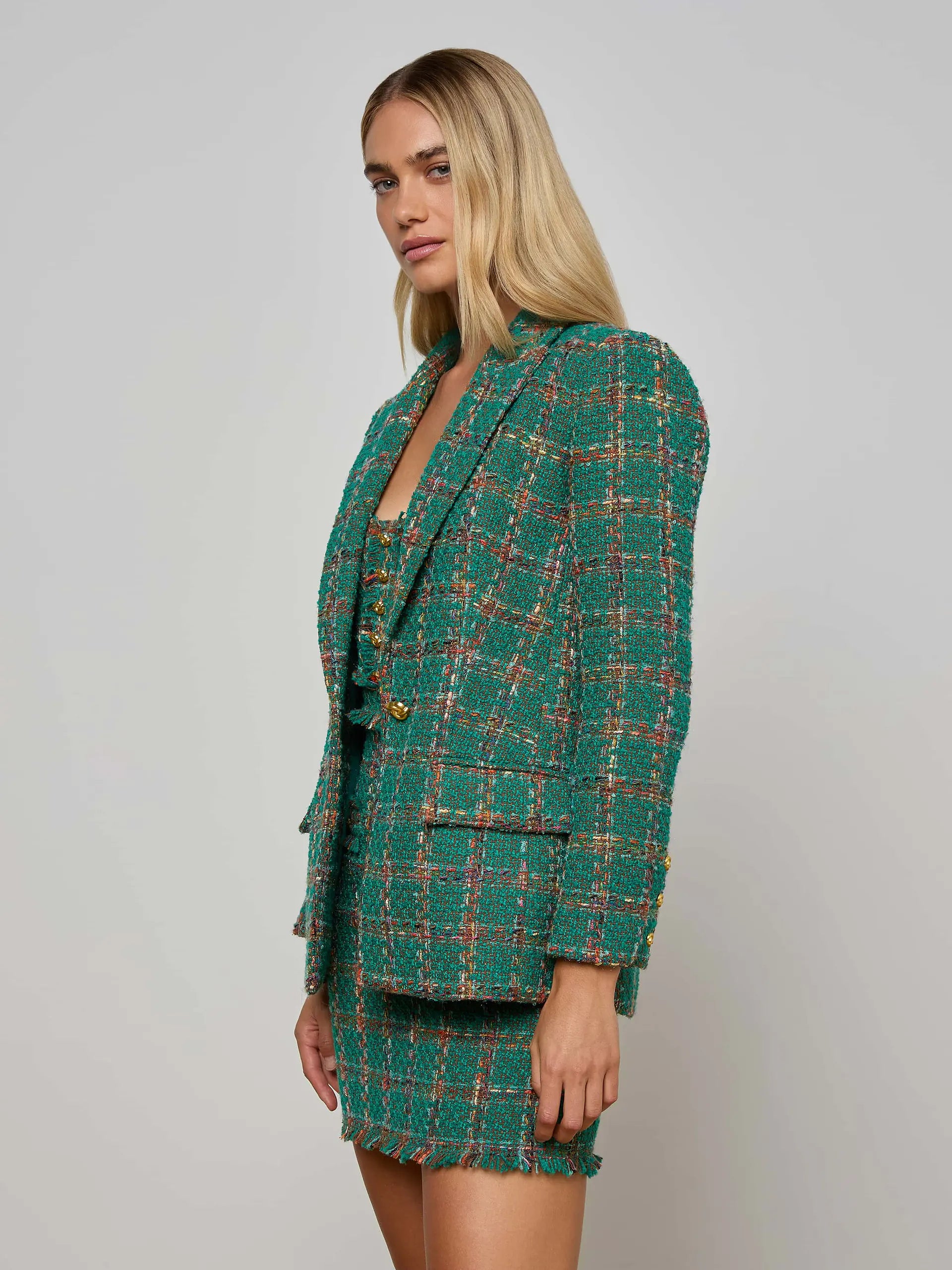 GWENY TWEED BLAZER