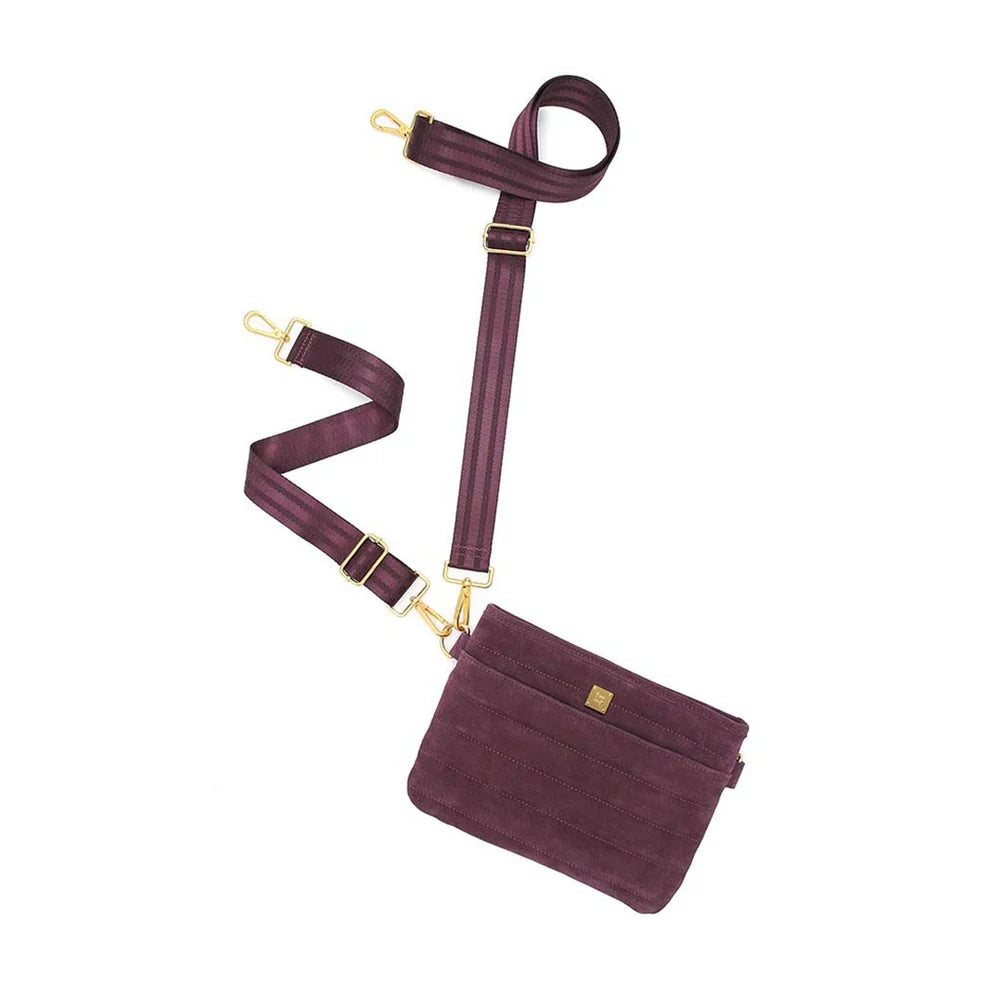 SUEDE BUM BAG