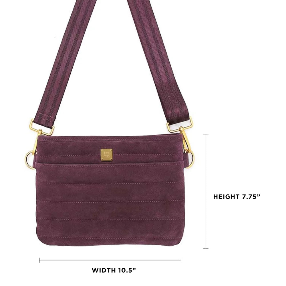 SUEDE BUM BAG