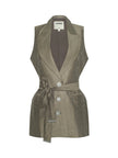 HARPER LINEN BLEND VEST
