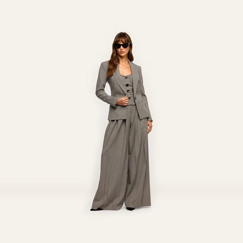 BLANCHE BLAZER IN HOUNDSTOOTH