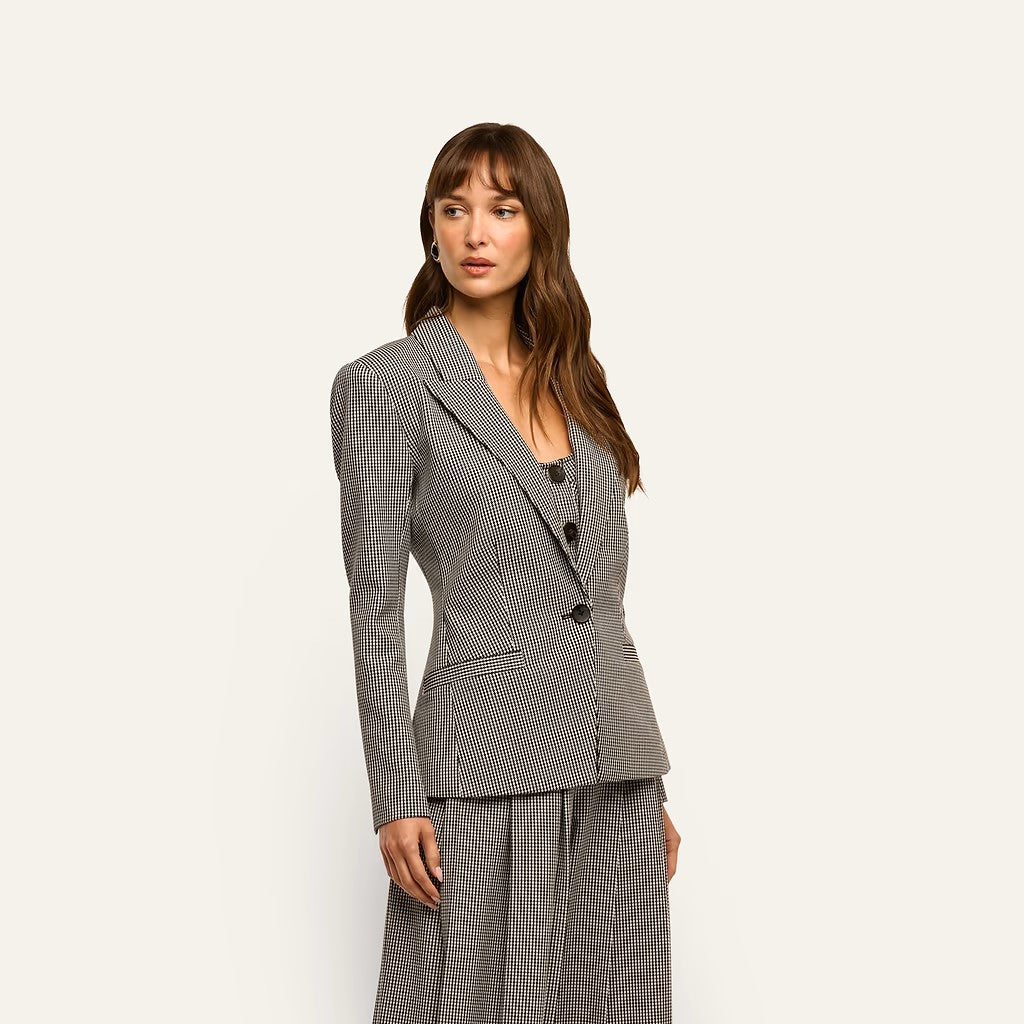 BLANCHE BLAZER IN HOUNDSTOOTH