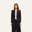 MISA BLAZER IN PINSTRIPE