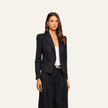MISA BLAZER IN PINSTRIPE