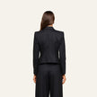 MISA BLAZER IN PINSTRIPE