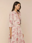 EDA CROPPED LINEN JACKET