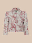 EDA CROPPED LINEN JACKET