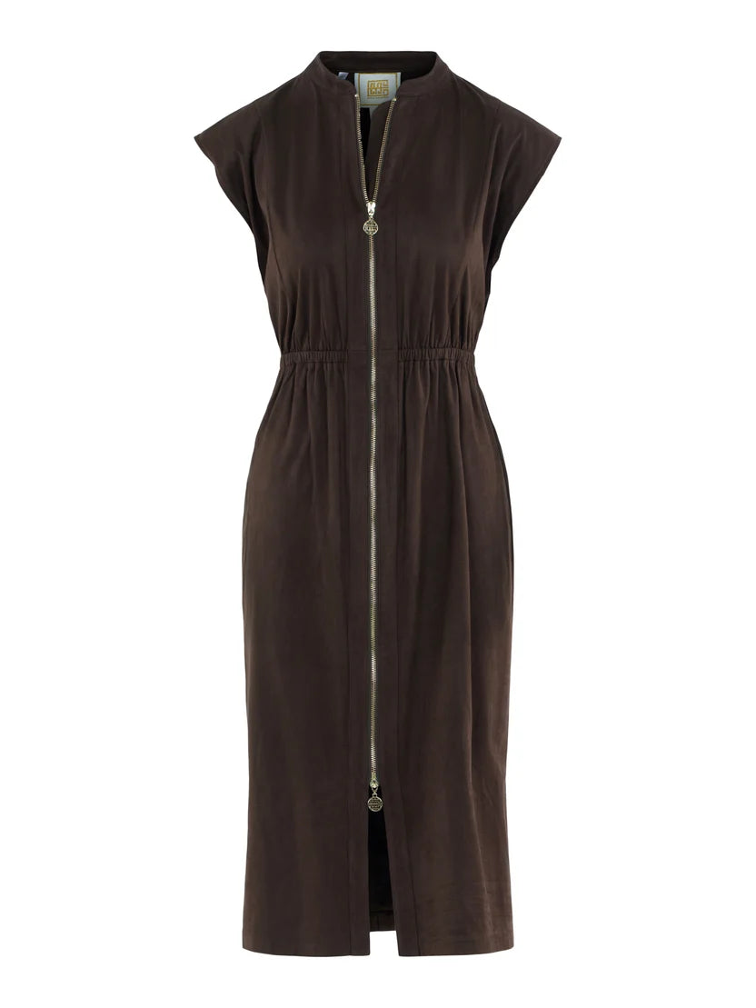 MAY DRESS IN FUDGE