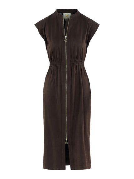 MAY DRESS IN FUDGE
