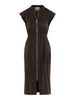 MAY DRESS IN FUDGE