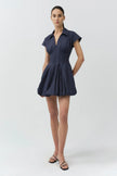 LIRINNE COTTON BUBBLE MINI DRESS