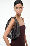 MOON HAND KNOTTED TOTE BAG