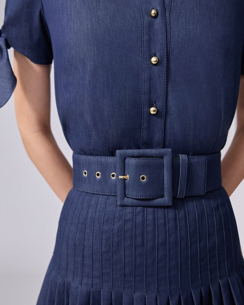 STRETCH DENIM ICON BELT