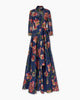 TULIP PRINT TRENCH GOWN