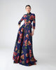 TULIP PRINT TRENCH GOWN