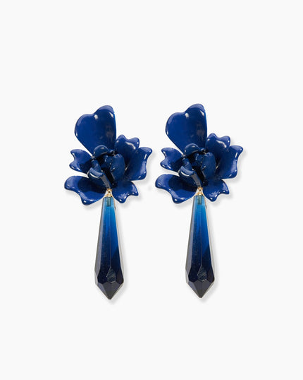 ENAMEL TULIP EARRINGS