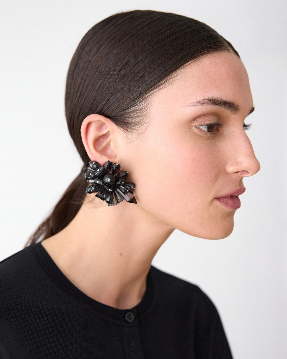 CRYSTAL CLUSTER EARRINGS