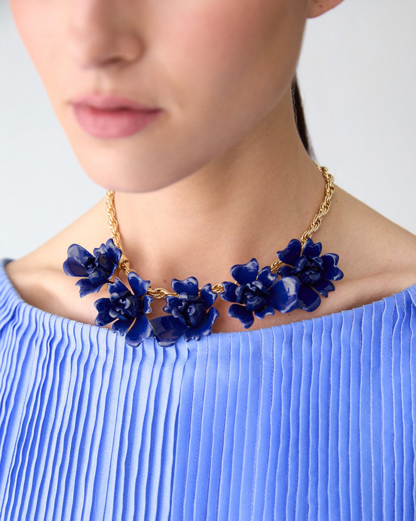 ENAMEL TULIP NECKLACE