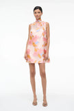 AKBEE MINI DRESS SPRING DAY JACQUARD