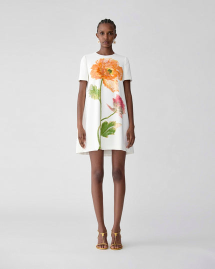 POPPY PRINT MINI DRESS