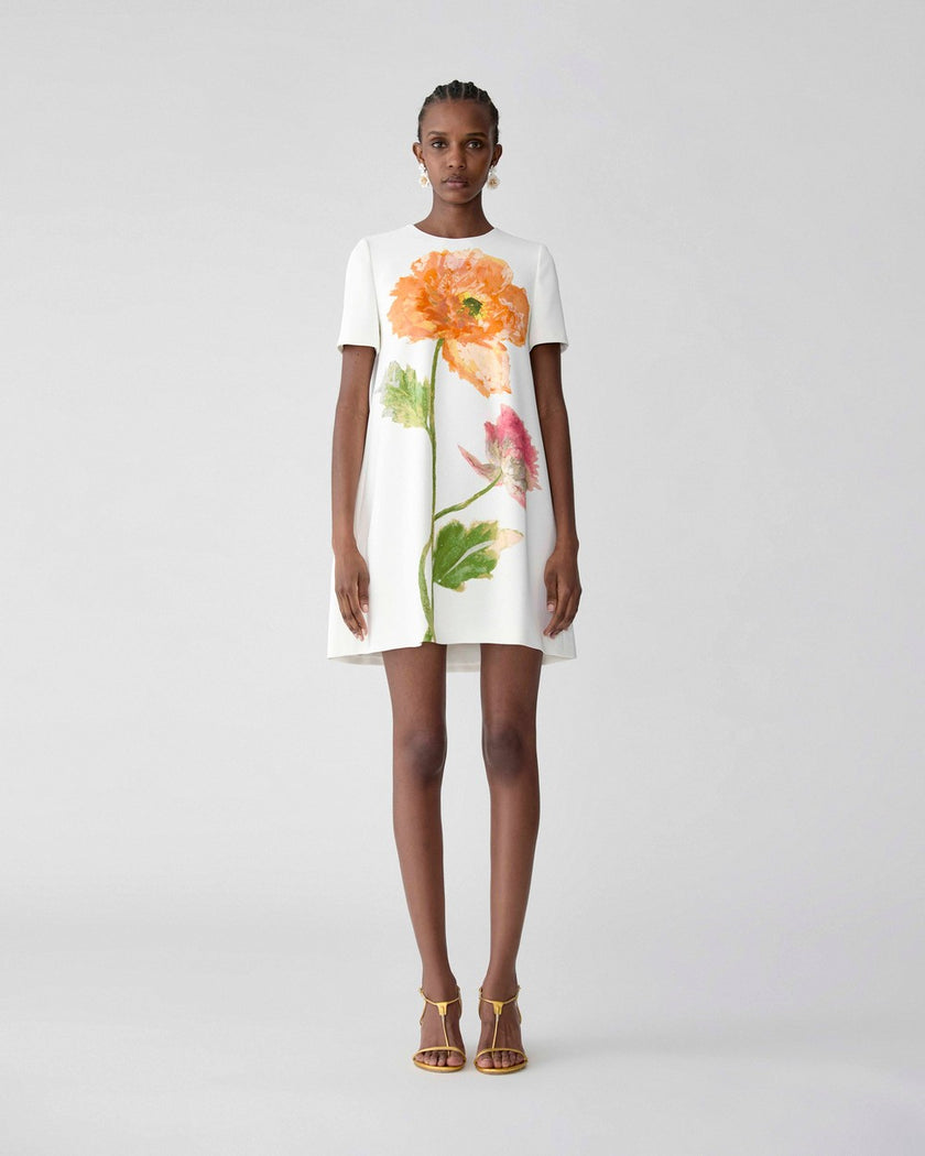 POPPY PRINT MINI DRESS