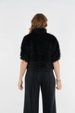 ESTELLE TOP BLACK TIE