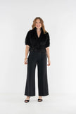 ESTELLE TOP BLACK TIE