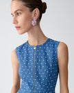 FLOWER DANGLE EARRINGS