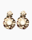 FLOWER DANGLE EARRINGS