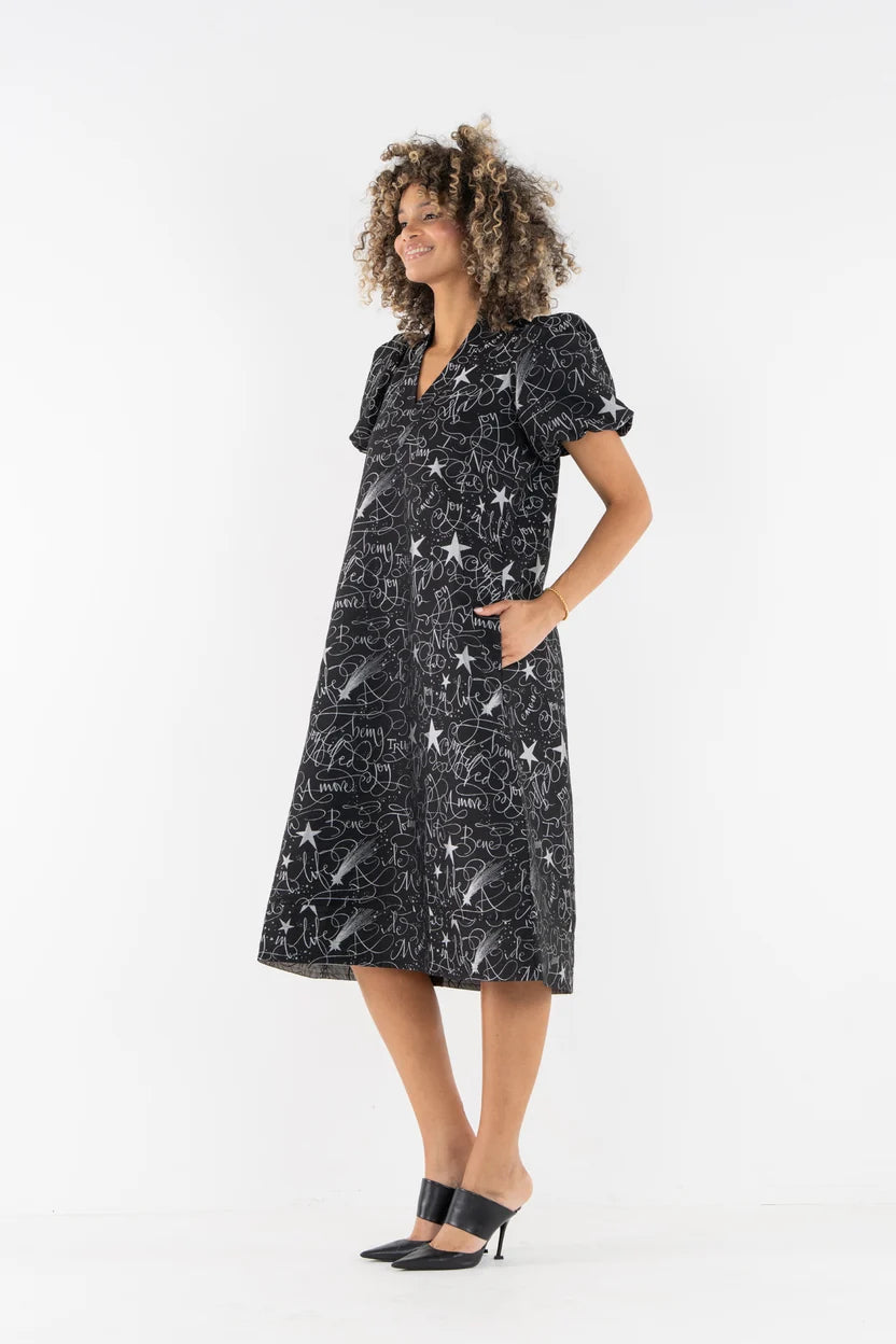 HAMPTON DRESS IN STARLICIOUS