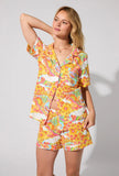 SHORT SLEEVE CLASSIC SHORTY STRETCH JERSEY PJ SET