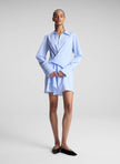 LYDIA COTTON MINI SHIRTDRESS