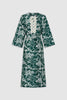 GARDEN TOILE EMBELLISHED LONG DRESS