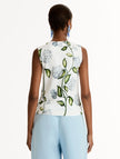 PORCELAIN FLOWER PRINTED TANK