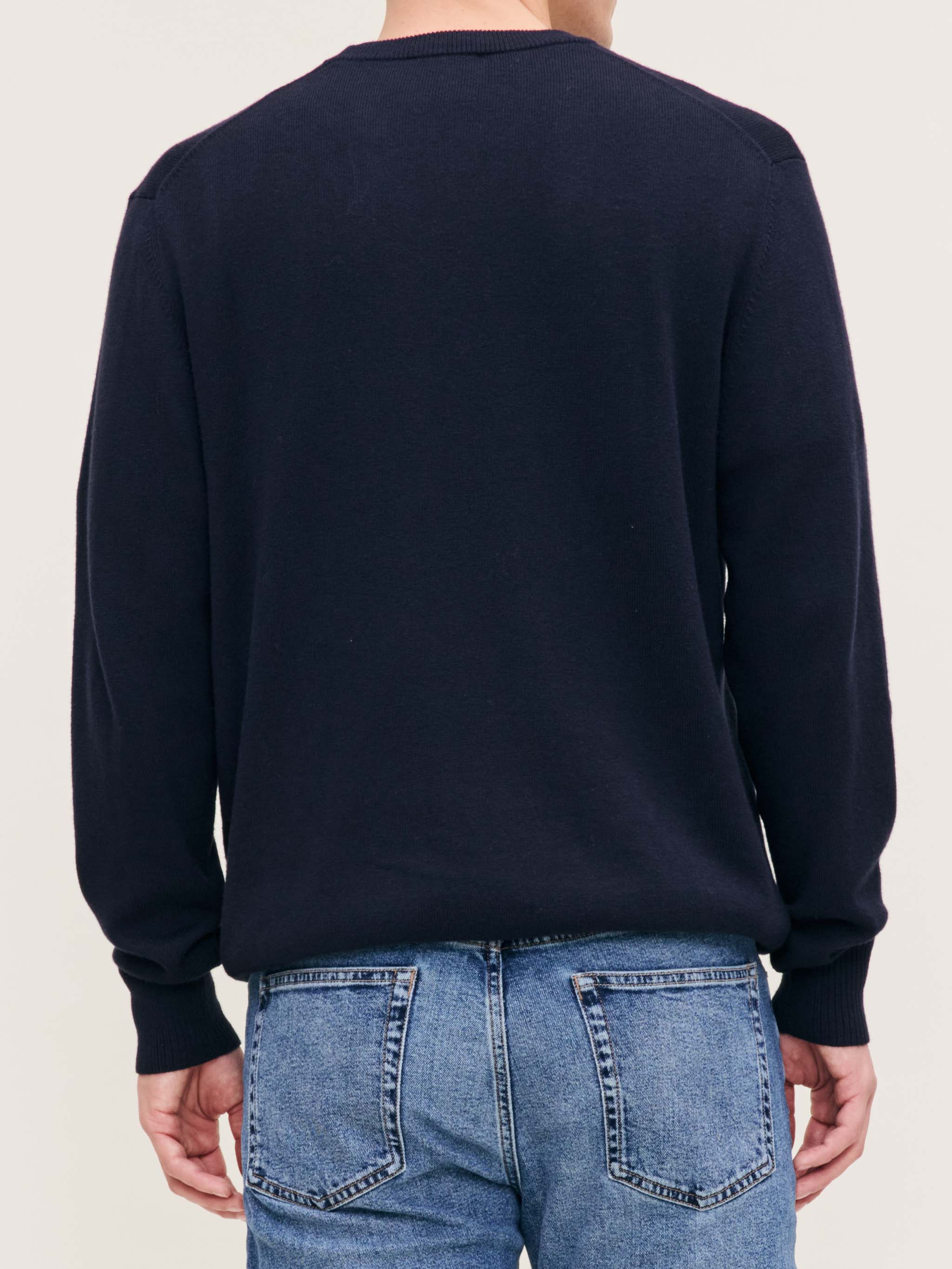 CLASSIC CREWNECK IN NAVY