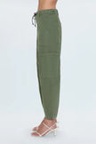 SABRINA CURVED UTILITY PANTS