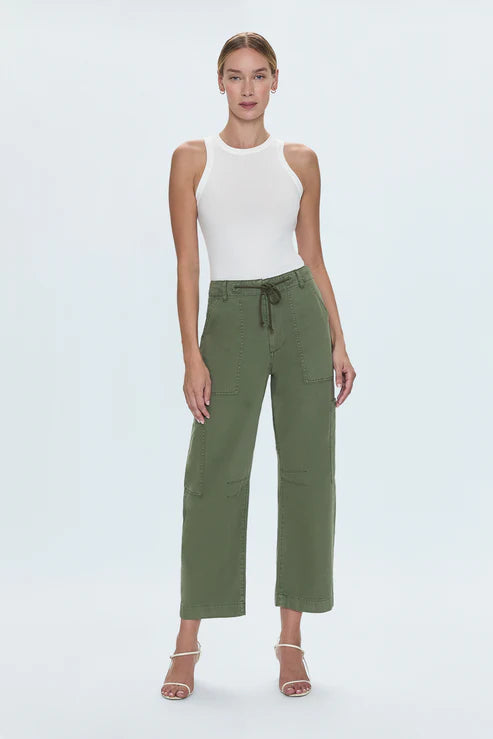 SABRINA CURVED UTILITY PANTS